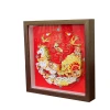 2026马年大吉国潮3D立体相框摆件手工diy粘贴画送亲友新中式礼品 Item Picture